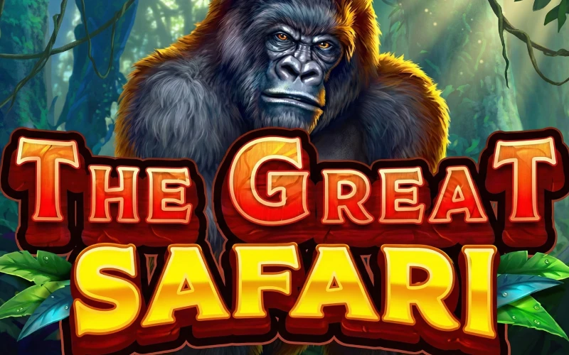 The Great Safari Megapari o'yinidagi safari mavzusidan bahramand bo'ling.